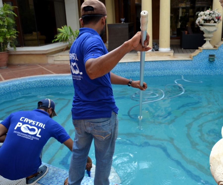 indoor pool maintenance